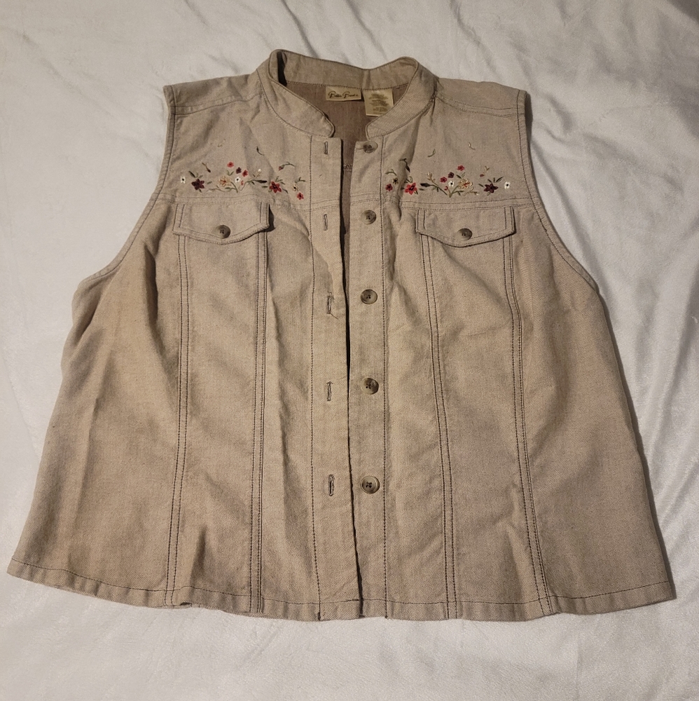 Vintage Embroidered Vest